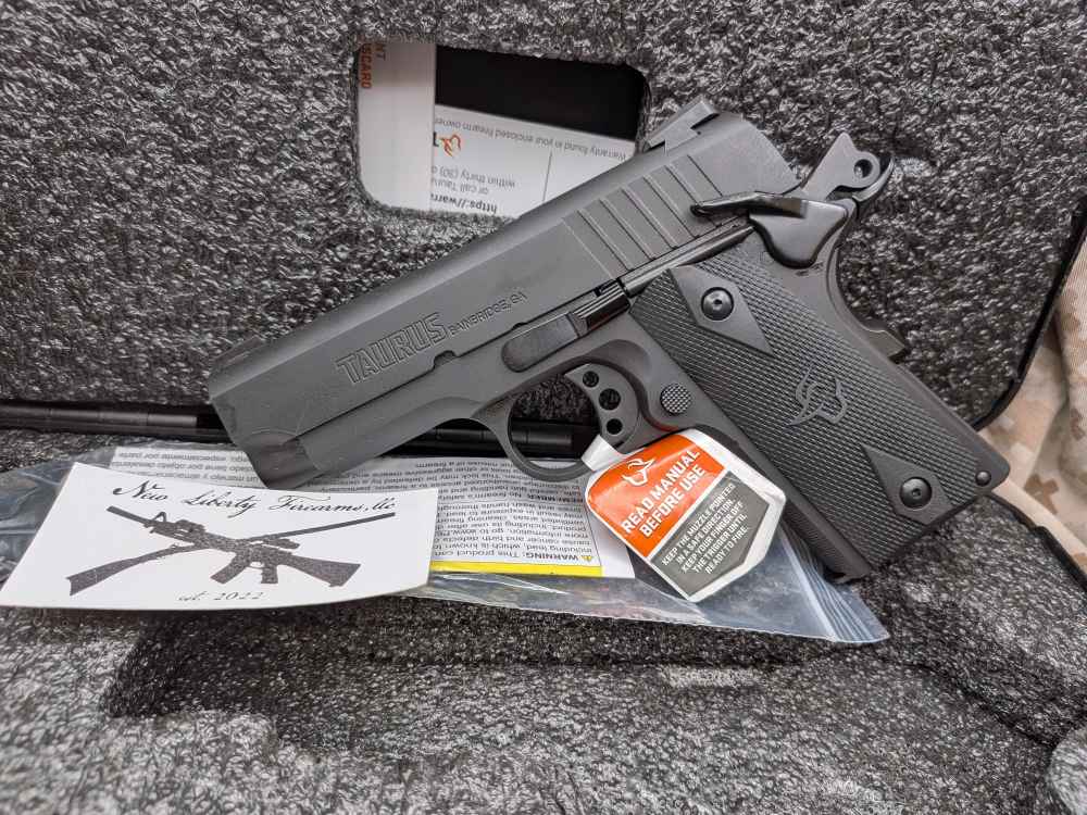 Taurus 1911 Officer 9MM NEW-img-1