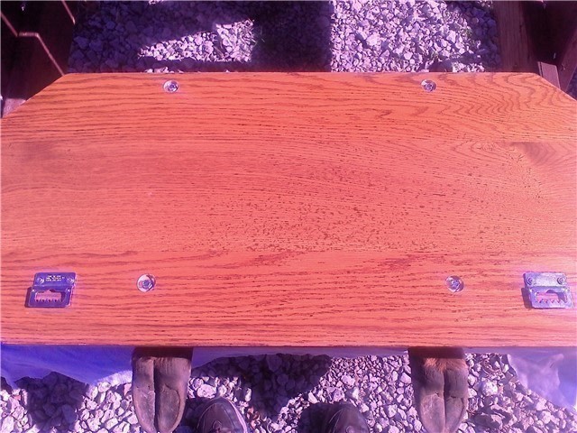 Elk leg double gun rack-img-4