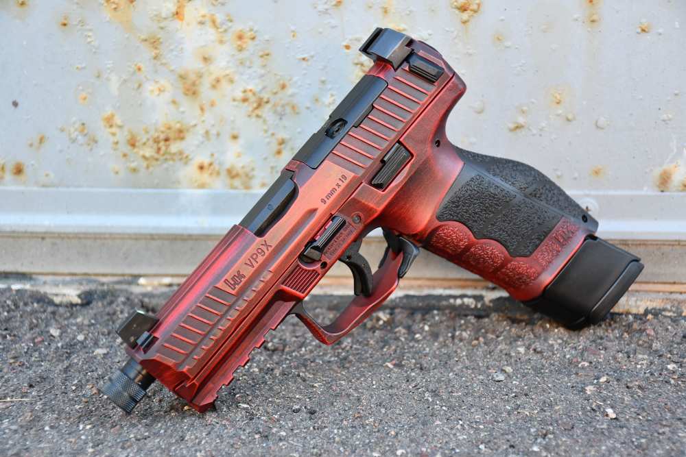 Heckler Koch HK VP9A1 X Tactical X-Werks Distressed Red New TB VP9 A1-img-0
