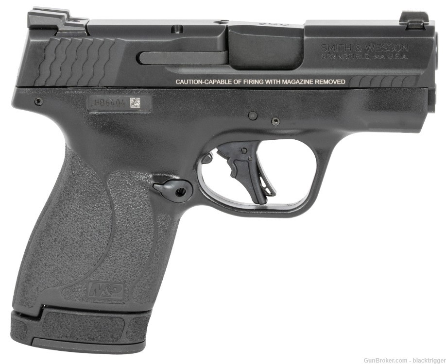 S&W 13250 M&P Shield Plus Micro-Compact 9mm 10+1/13+1 3.10" Black No Safety-img-1