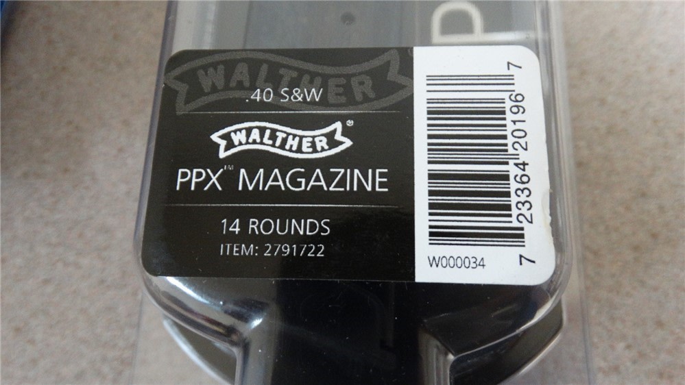 Walther PPX .40 caliber 14 round magazine-img-1