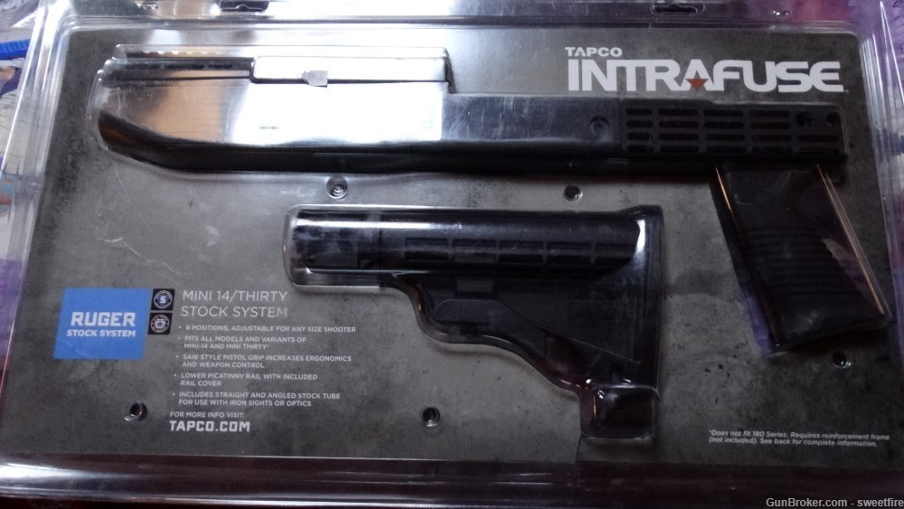 tapco stock system for ruger mini 14/30  black.  -img-0