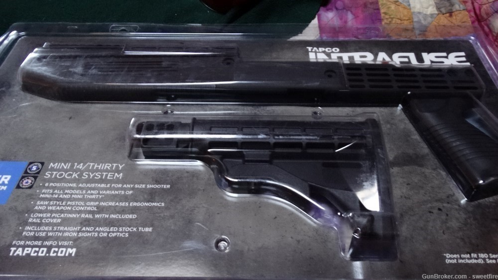 tapco stock system for ruger mini 14/30  black.  -img-2