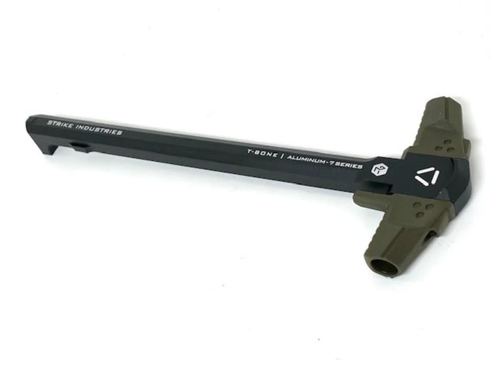 Strike Industries AR15 T-BONE Charging Handle Ambi Latchless OD Modular AR-img-1