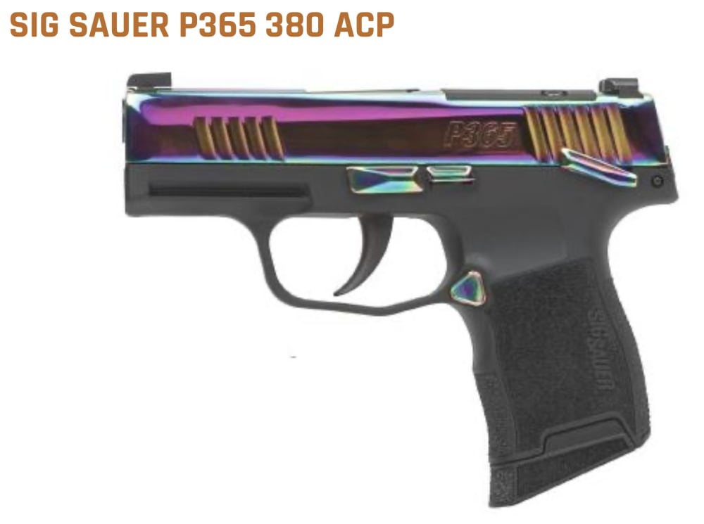 Sig Sauer P365 Rainbow .380ACP Optics Ready w/ Manual Safety 380 Auto .380-img-0