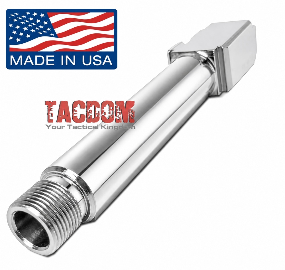 USA Threaded Barrel for GLOCK 17 GEN 1 2 3 4  POLISHED STAINLESS 9mm 1/2x28-img-3