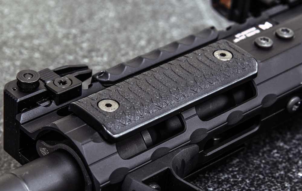 UTG Low Profile M-LOK Rubberized Non-slip Panel Rail Covers 3.15" 4/PACK-img-5