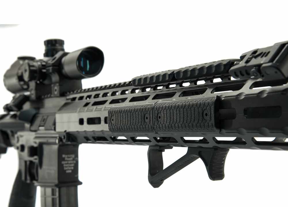 UTG Low Profile M-LOK Rubberized Non-slip Panel Rail Covers 3.15" 4/PACK-img-1