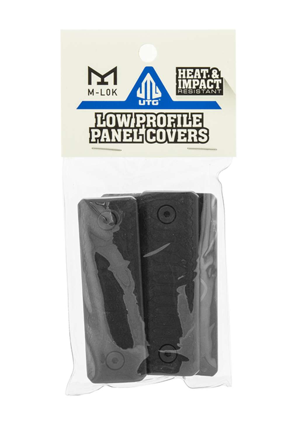 UTG Low Profile M-LOK Rubberized Non-slip Panel Rail Covers 3.15" 4/PACK-img-0