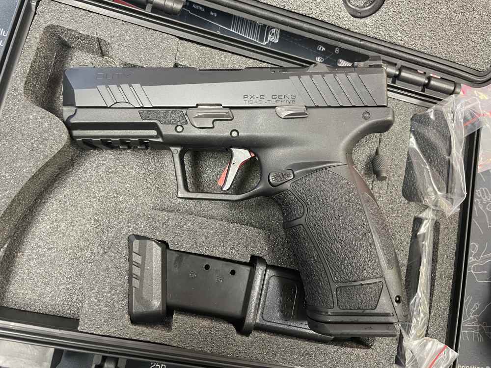 SDS Imports TISAS PX-9D ZIGANA 9mm OPTIC READY PISTOL - NICE-img-1