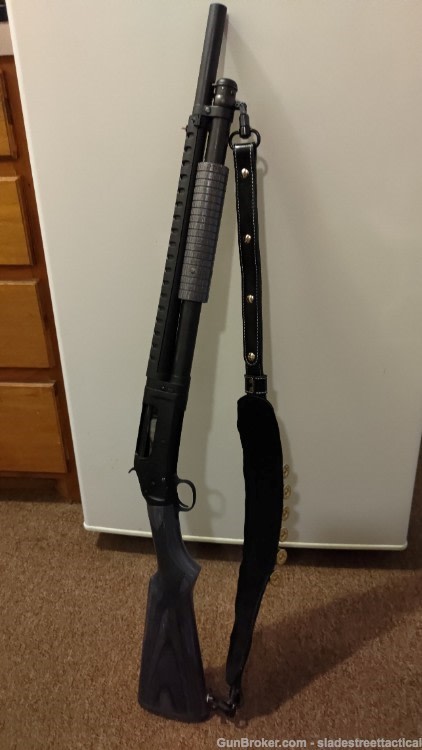 MOSSBERG 590 A1 Heat Shield Tactical Shotgun A1 12 Gauge CUSTOM ROUGH MOD-img-7