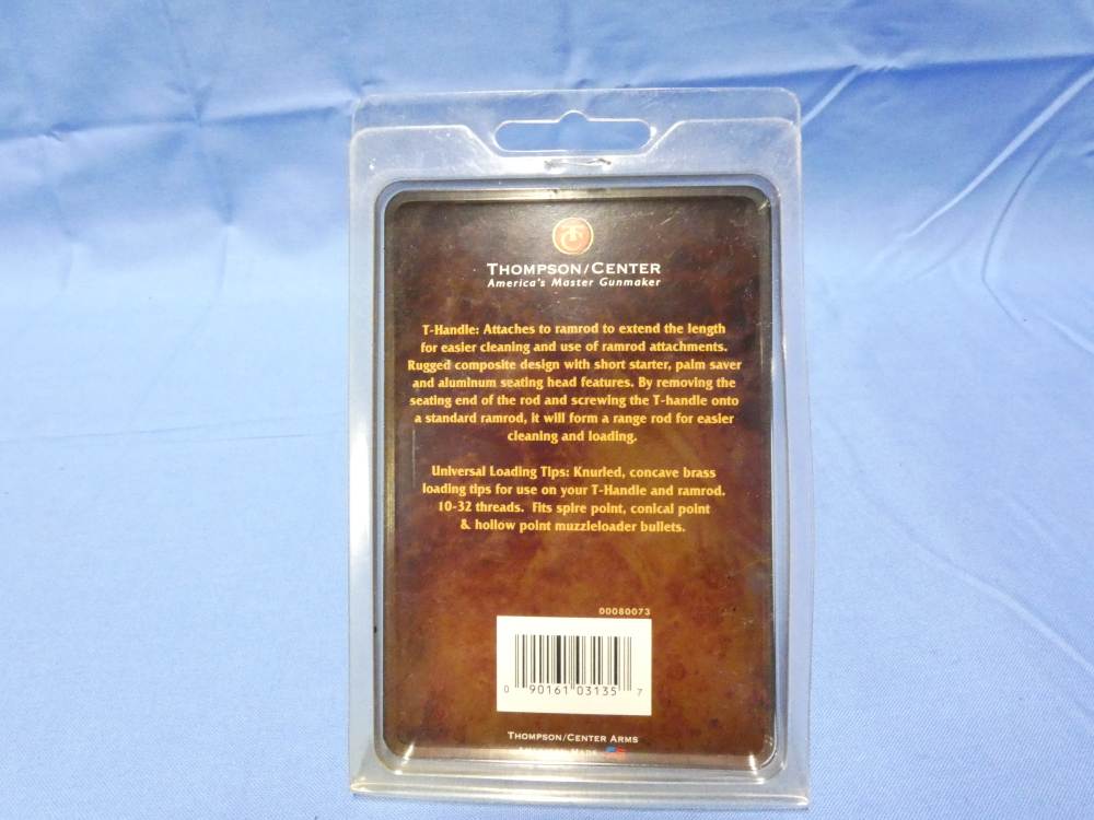 Thompson Center T/C T-Handle Short Starter With Universal Loading Tips 9058-img-3