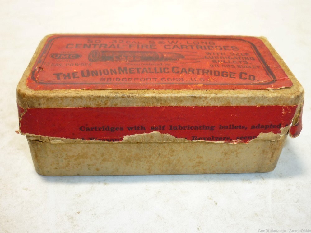 5rd - .32 S&W Long - SELF LUBRICATING BULLET - 1897 - SCARCE-img-2