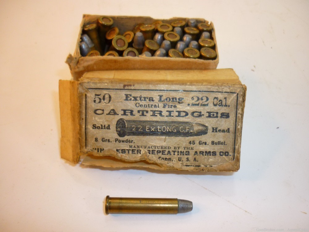 1rd - .22 EXTRA LONG CENTERFIRE - Winchester Model 1882 22-10-45 Maynard-img-0