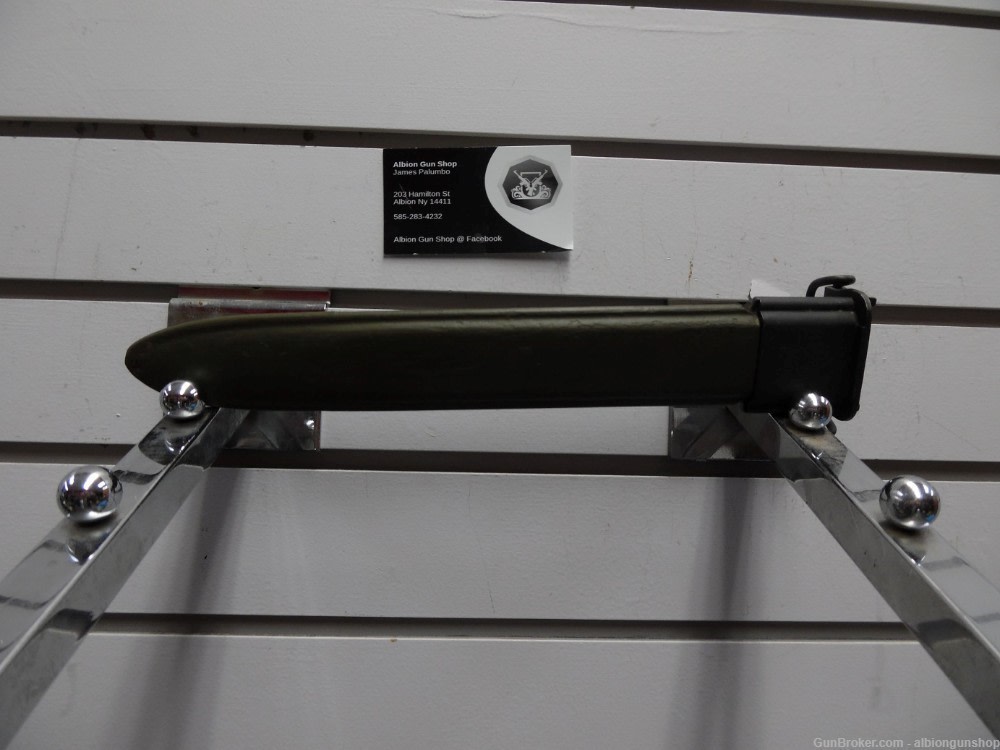 WWII usgi afh 1903 or 03A3 or garand bayonet & scabbard-img-8