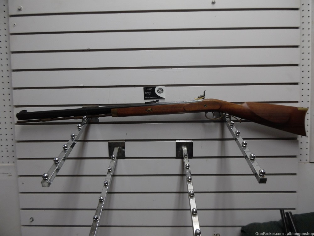 investarms hawkens black powder rifle .50 cal made in italy-img-0