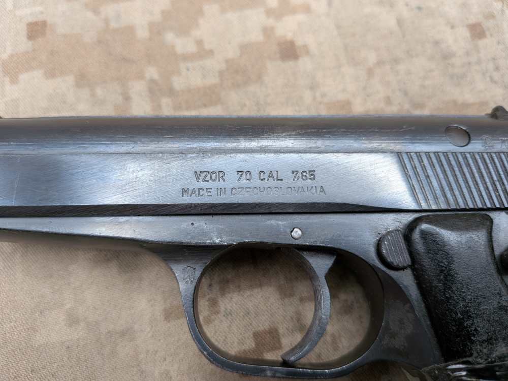 Vzor VZ70 7.65/.32 ACP Czechoslovakia Pistol VZ-70 USED-img-3
