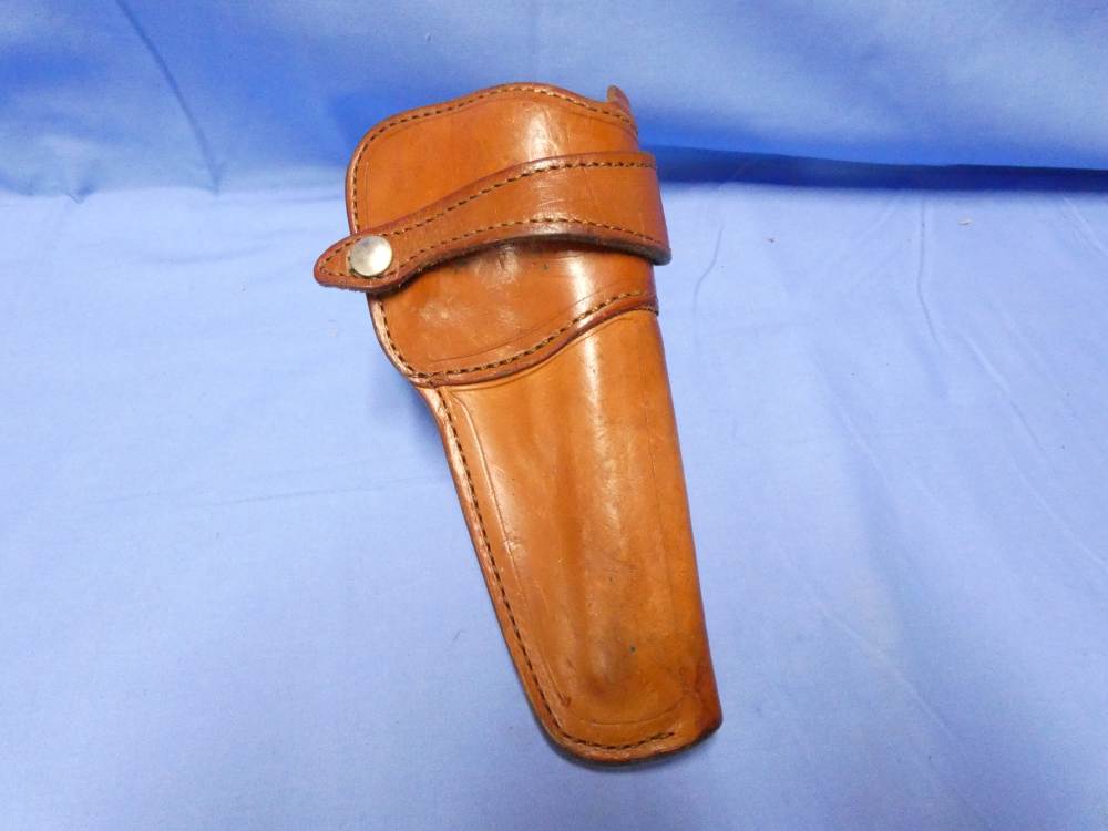 STRONG LEATHER HOLSTER FOR LARGE FRAME 4" DA REVOLVER S&W COLT 935 55-img-0