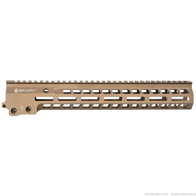 Geissele Automatics MK14 SMR 13.5" M-LOK Handguard Desert Dirt 05-573S-img-1