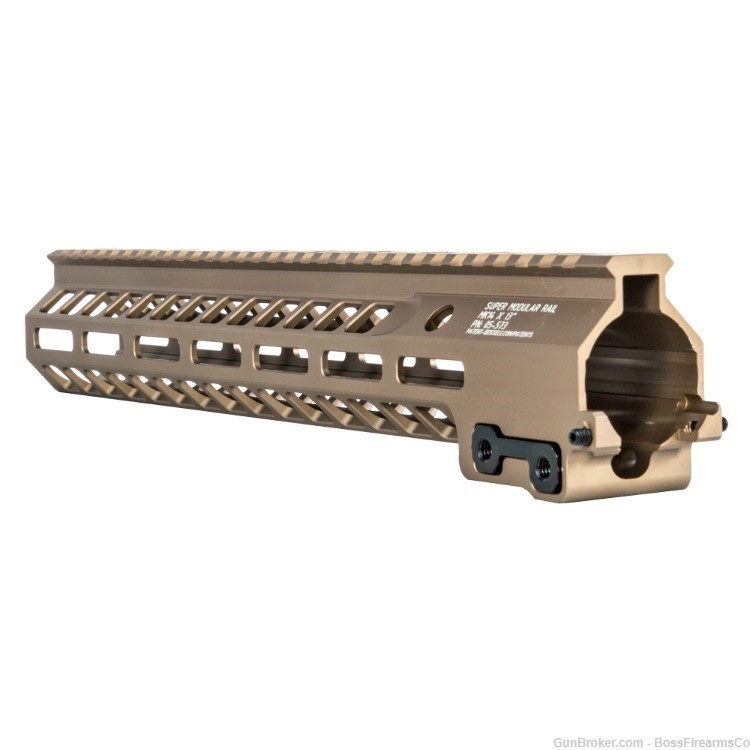 Geissele Automatics MK14 SMR 13.5" M-LOK Handguard Desert Dirt 05-573S-img-2