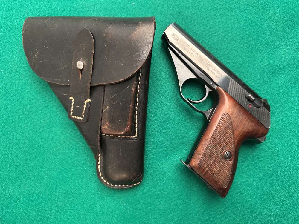 Mauser HSc Holster "jhg44" & "Eagle/WaA41" Marked Original No Gun Included-img-0
