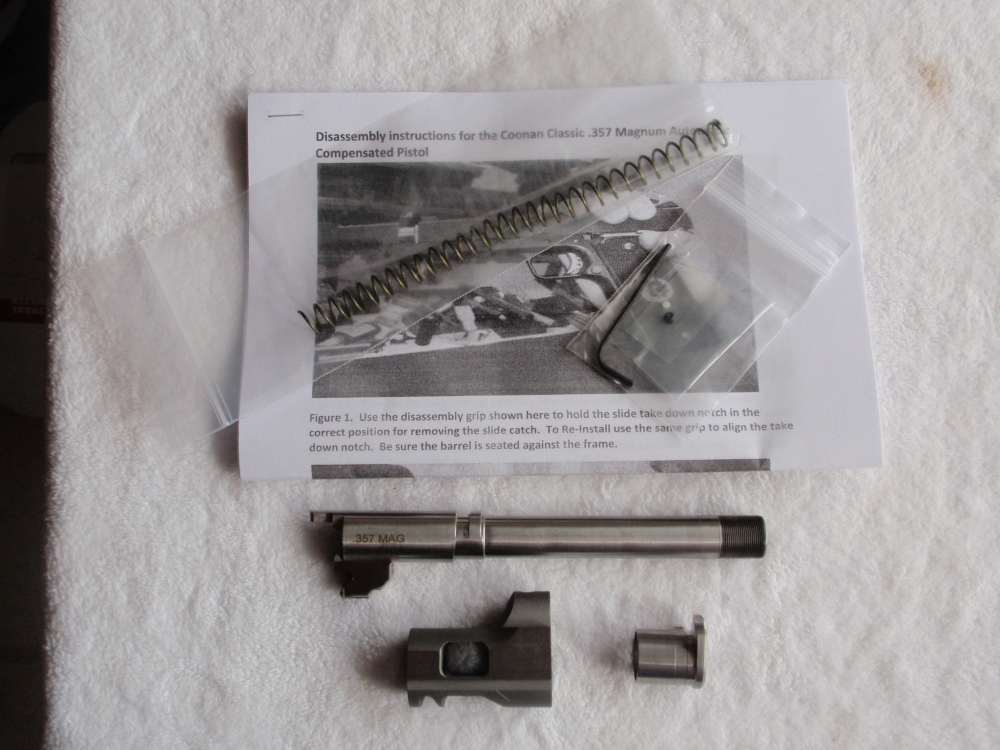Coonan Classic 357 Mag Compensated Barrel Kit-img-0