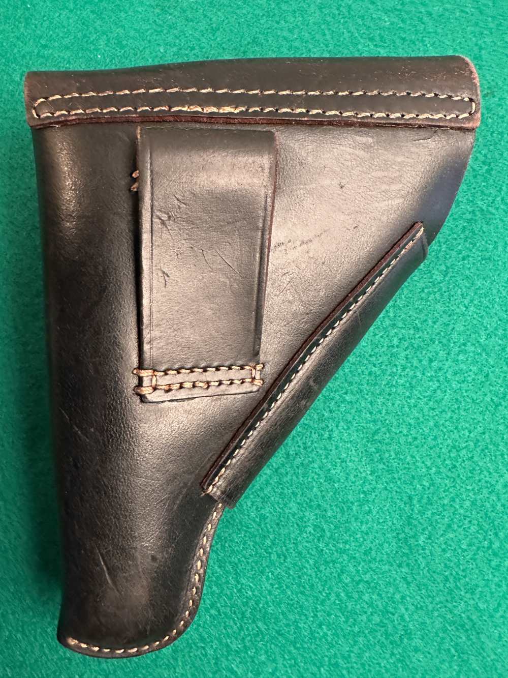 Mauser HSc Holster French Military Post WWII. "HSC" Marked No Gun Included-img-2