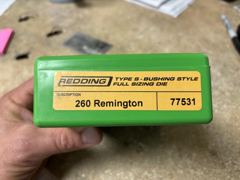 Redding Type S Bushing Full Length Sizer 260 Remington-img-0