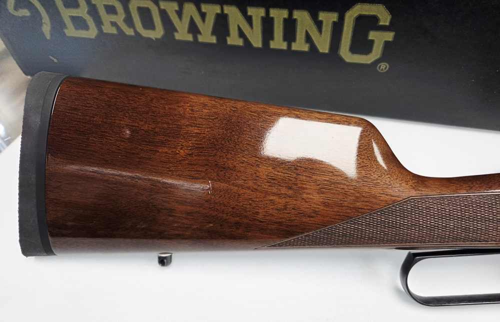 Browning BLR Lightweight 81 6.5 Creedmoor 4+1 20" Gloss Black Walnut -img-1