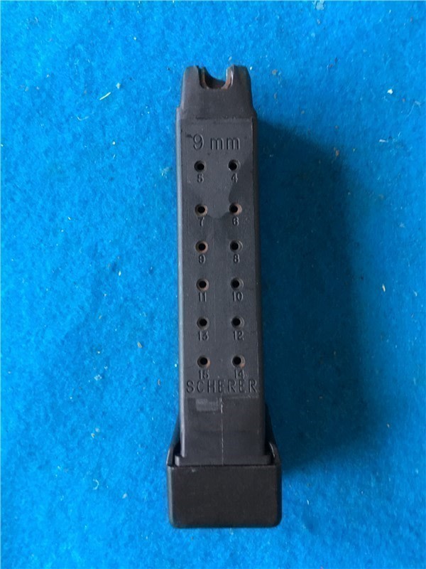 SCHERER GLOCK 19 "U" MAGAZINE 15+ RD 9MM-HTF-img-3