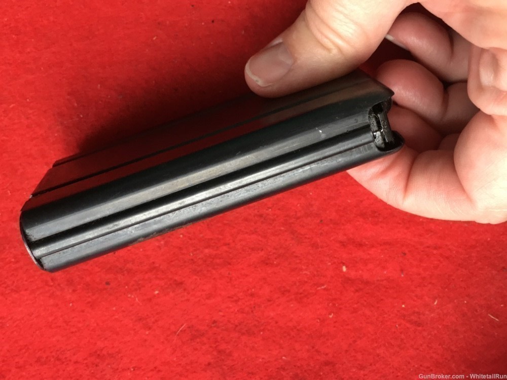 VINTAGE M1 CARBINE "B" IN CIRCLE BRIDGEPORT WWII ERA USGI 15-RD MAGAZINE-img-4