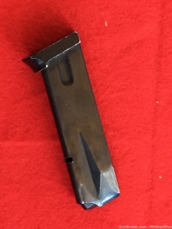 VINTAGE? BERETTA OR TAURUS 9MM MAGAZINE-ROUNDS?-USED-STEEL BASE-img-0