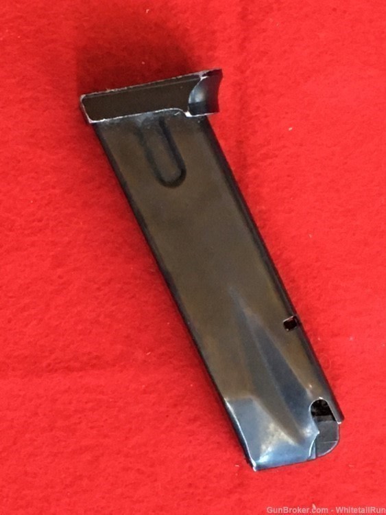 VINTAGE? BERETTA OR TAURUS 9MM MAGAZINE-ROUNDS?-USED-STEEL BASE-img-2