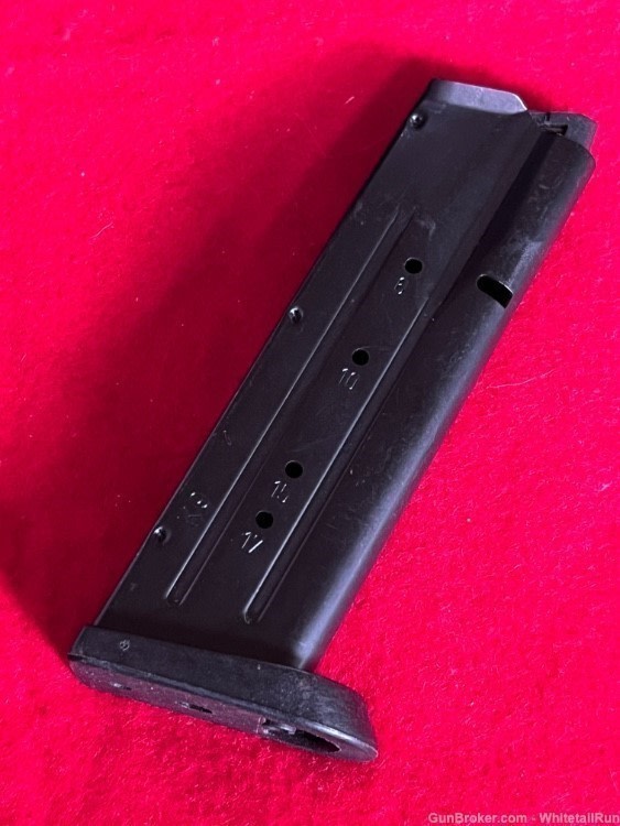 FACTORY OEM TANFOGLIO EEA WITNESS 9MM 17-ROUND BLUED STEEL MAGAZINE-USED-img-2