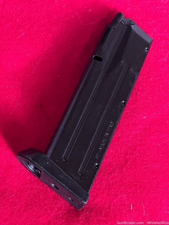 FACTORY OEM TANFOGLIO EEA WITNESS 9MM 17-ROUND BLUED STEEL MAGAZINE-USED-img-0