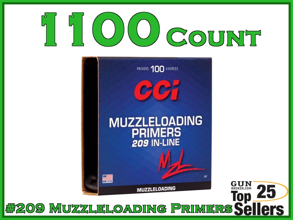 CCI Muzzleloading #209 Inline Primers 1100ct 307-img-0