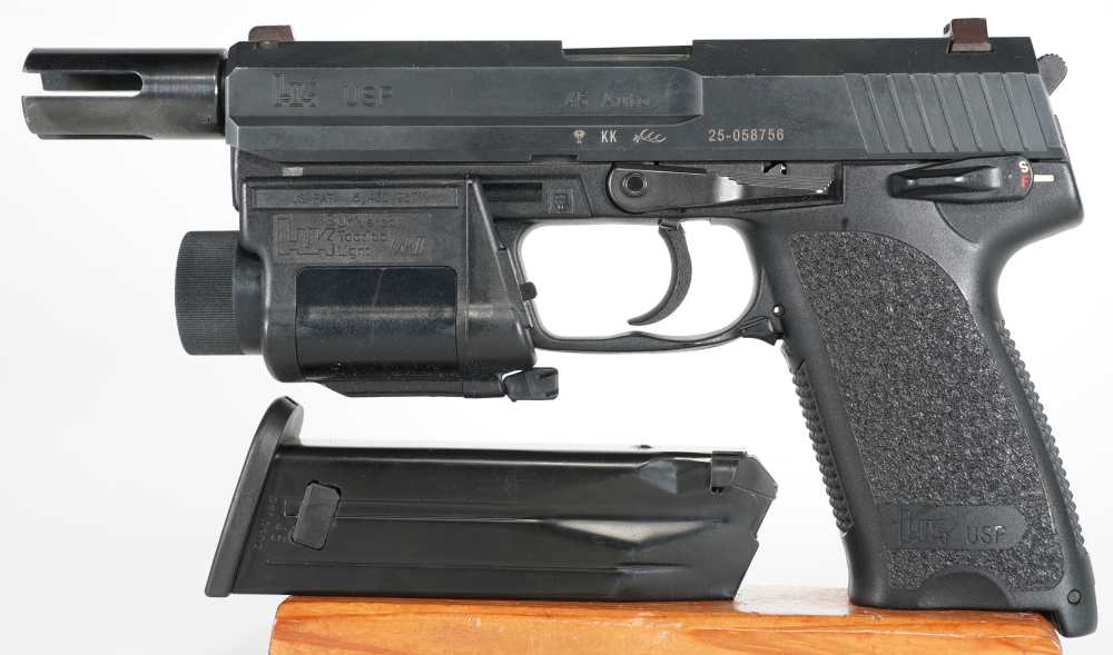 Heckler and Koch H&K HK USP Fullsize 45 acp with Vortex Flash Hider and UTL-img-9