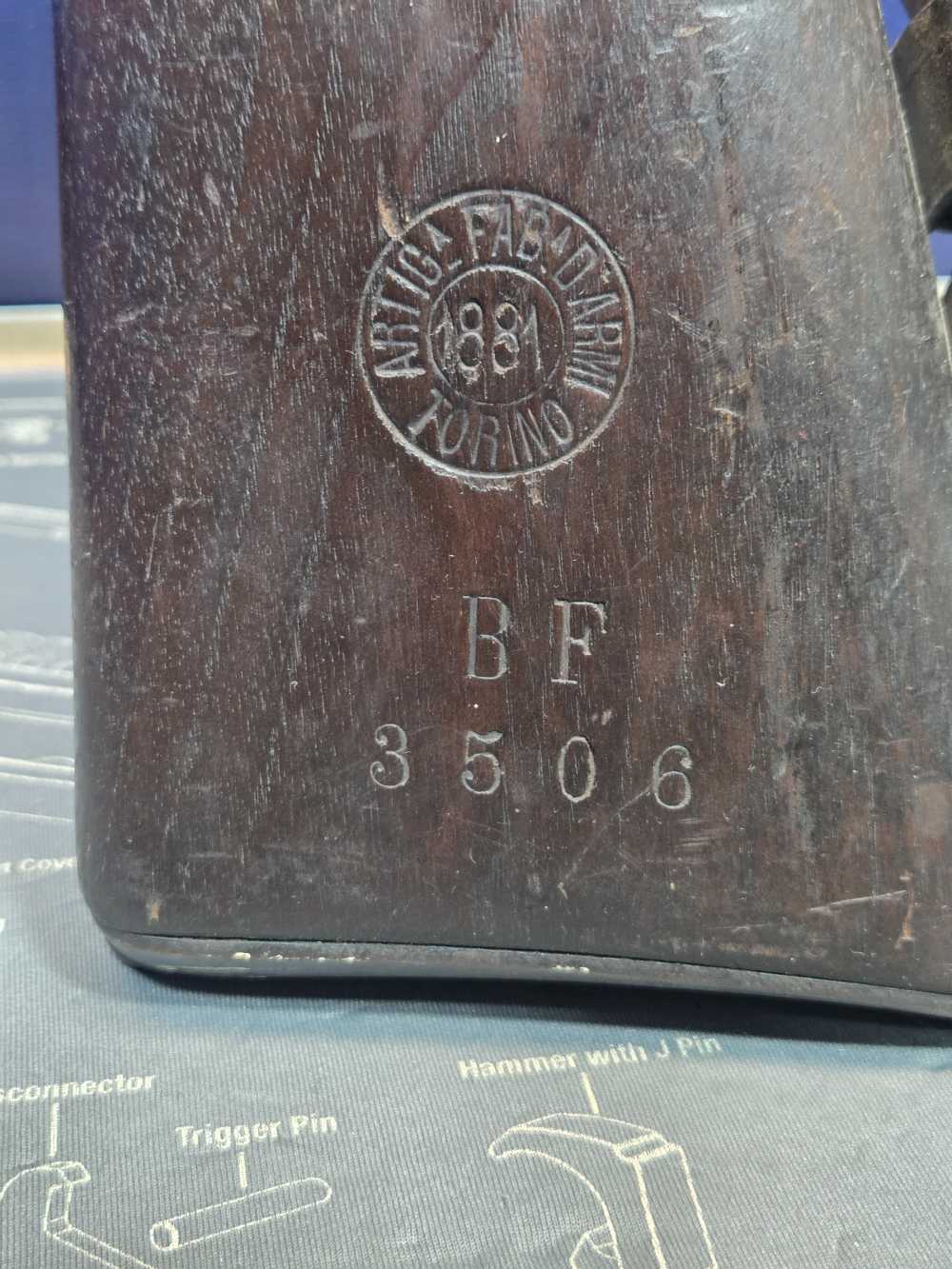 Italian Vetterli M1870/87 Antique Bolt Action 10.4x47mmR-img-7