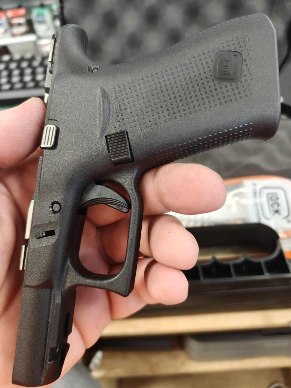 Glock 43x / 48 - Complete OEM Frame w/ rail USA MFG - Factory 9mm G43X G48-img-1