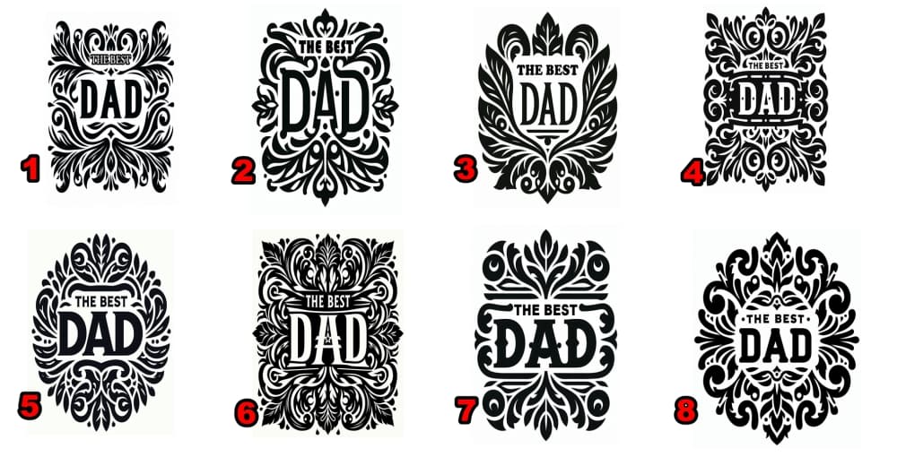 Card Holder Wallet RFID Fathers Day Dad St Steel Case Floral Monogram 1-8-img-1