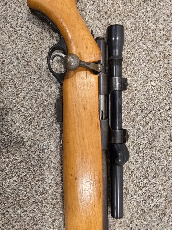 Mossberg & Sons 42B 22 S-L-LR w/ Weaver Scope Bolt Action Rifle-img-3