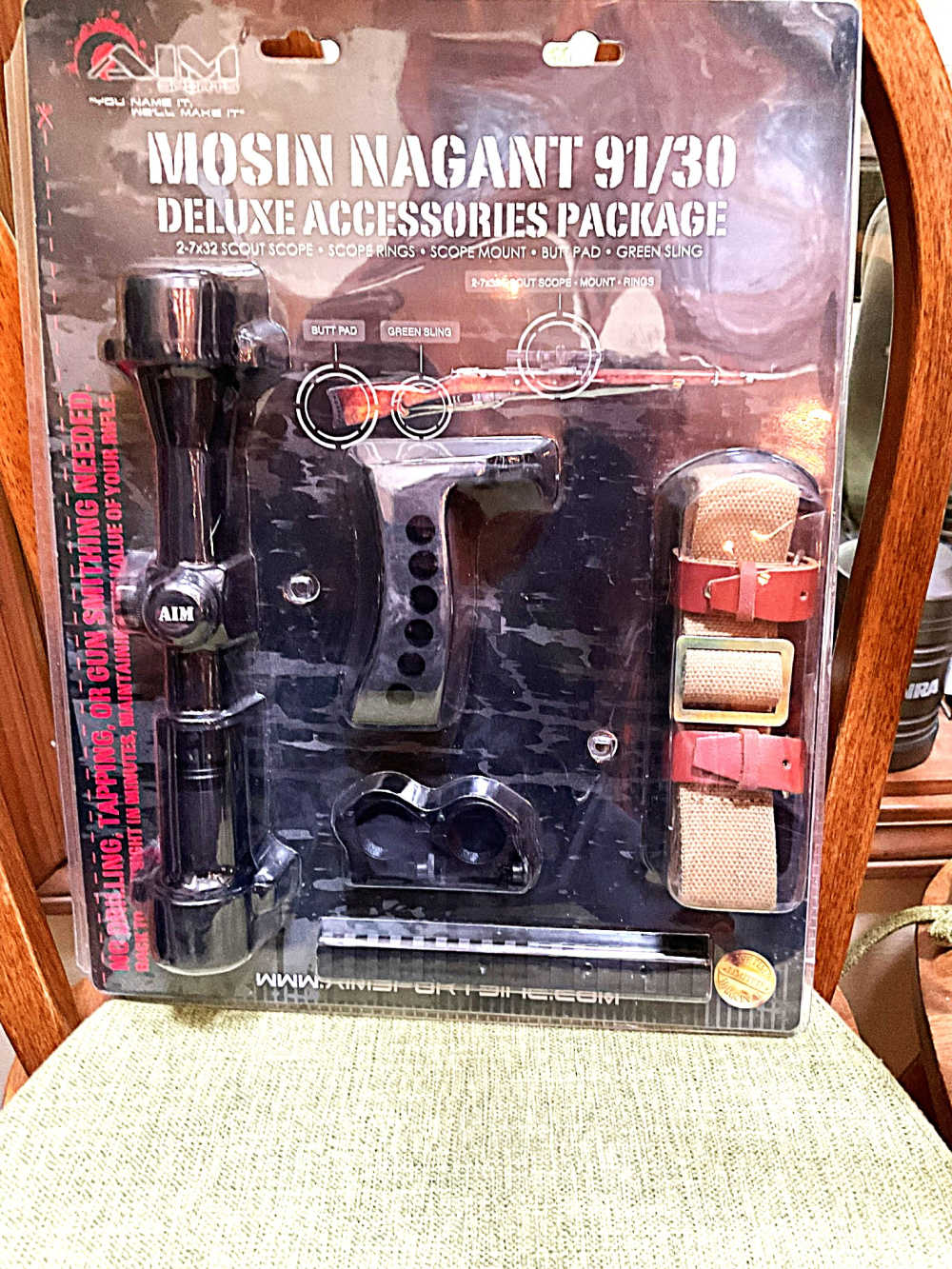 Mosin Nagant 91/30 parts/Scope Kit-img-3