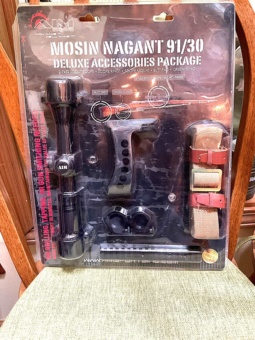Mosin Nagant 91/30 parts/Scope Kit-img-5