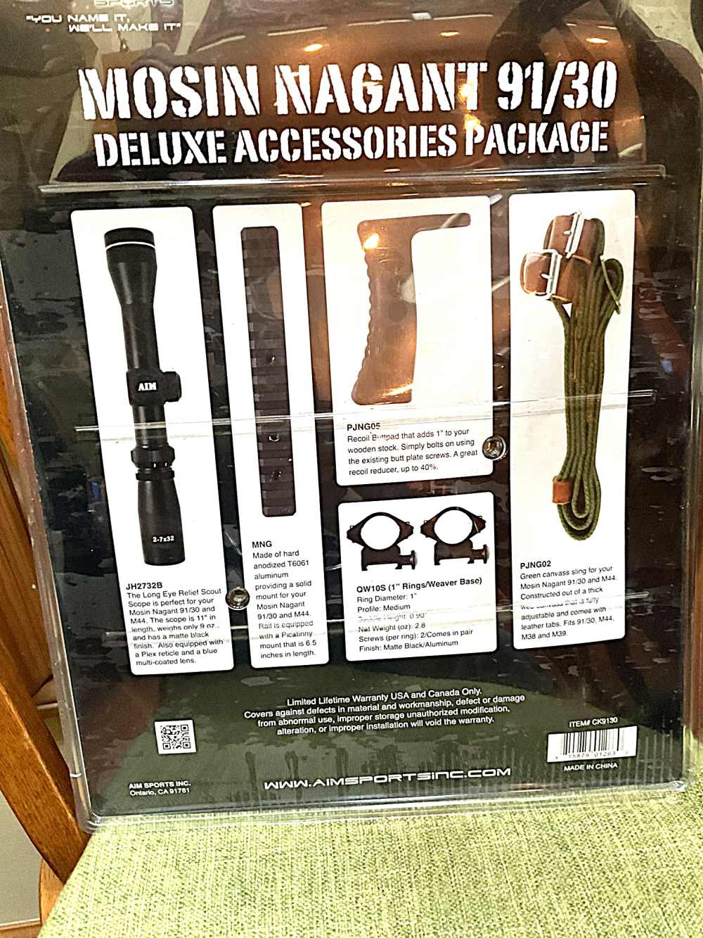 Mosin Nagant 91/30 parts/Scope Kit-img-2