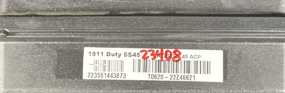 New! Tisas 1911 Duty SS45 5" Barrel .45ACP Semi Automatic 7+1 Cap. 2 Mags-img-5