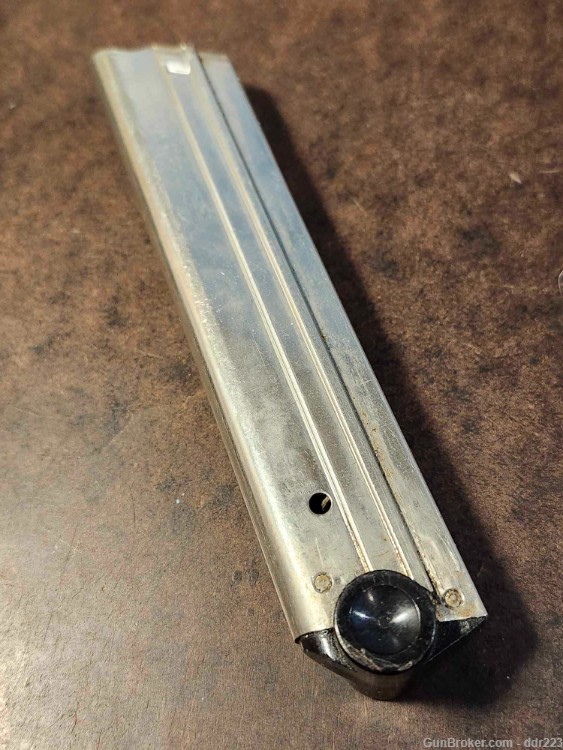 Vintage Luger P. 08 Pistol 9mm Magazine, 8rd, Erma Production (DH186)-img-8