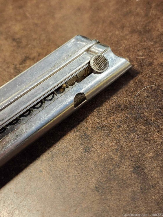 Vintage Luger P. 08 Pistol 9mm Magazine, 8rd, Erma Production (DH186)-img-3