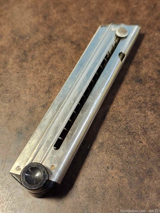 Vintage Luger P. 08 Pistol 9mm Magazine, 8rd, Erma Production (DH186)-img-0