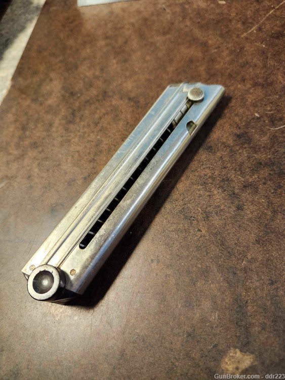 Vintage Luger P. 08 Pistol 9mm Magazine, 8rd, Erma Production (DH186)-img-4