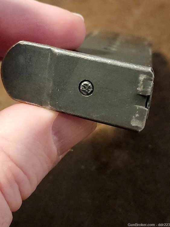 Original Walther P-38 8rd Pistol Magazine, Blued, 3/58 Production (DH188)-img-5